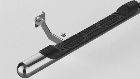 Пороги-подножки Magnum 76 для MERCEDES-BENZ X-CLASS I 2017+ г.в. от турецкого производителя Can Auto. Размер подножки: 0 см. Silver. Артикул: MERX.50.0000